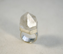 quartz point ring