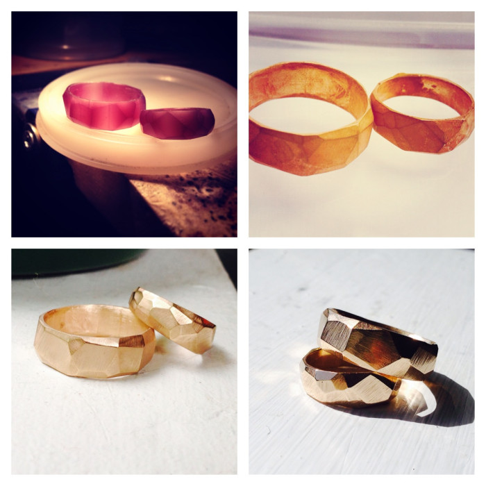 Constellation Wedding Rings